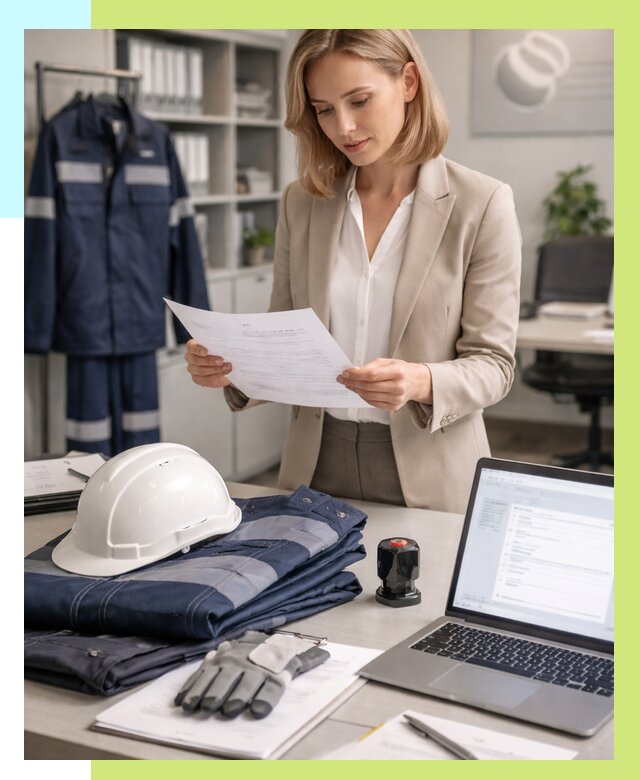 Сертификация спецодежды в Тобольске от 7117 р. | Алешин-Тбл