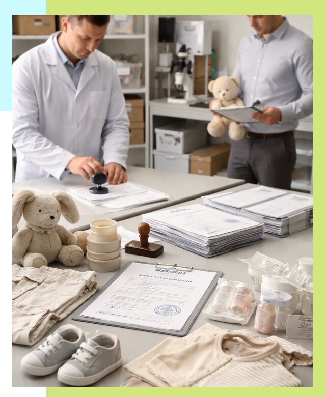 Сертификация детских товаров в Тобольске от 15251 р. | Алешин-Тбл