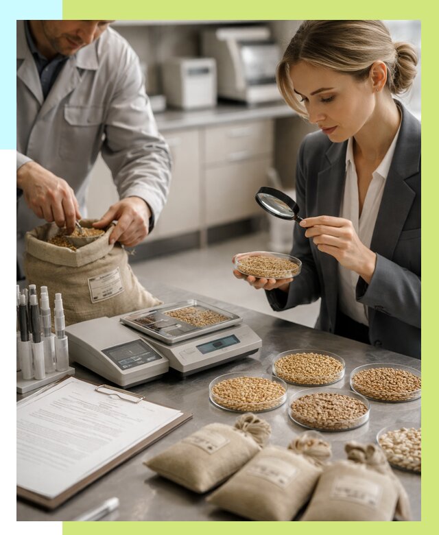 Сертификация зерна в Тобольске по цене от 15251 р. | Алешин-Тбл