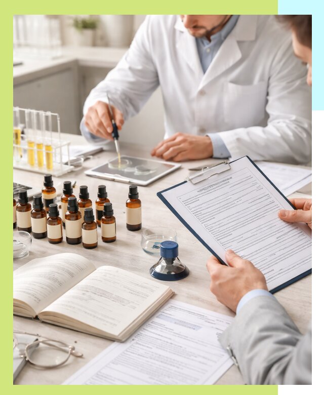 Сертификация эфирных масел и документация качества в Тобольске