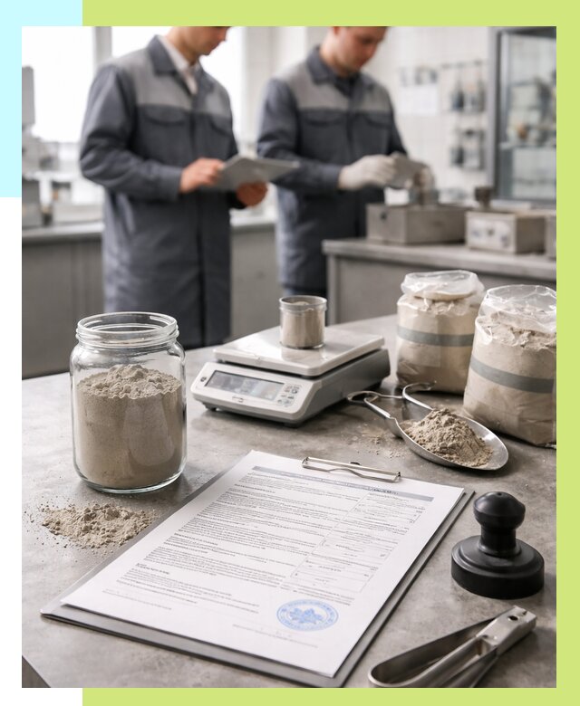 Сертификация цемента в Тобольске от 20334 р. | Алешин-Тбл