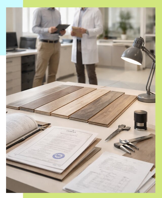 Сертификация ламината в Тобольске от 18301 р. под ключ | Алешин-Тбл