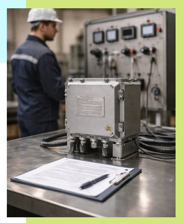 Сертификация взрывозащищенного оборудования в Тобольске от 35585 р. | Алешин-Тбл