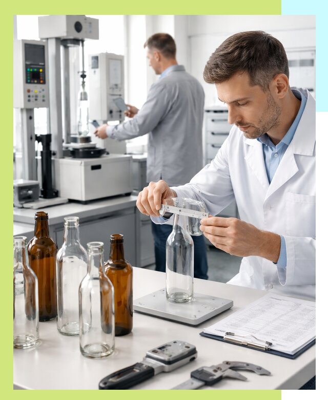 Сертификация стеклянных бутылок и сопутствующей упаковки в Тобольске