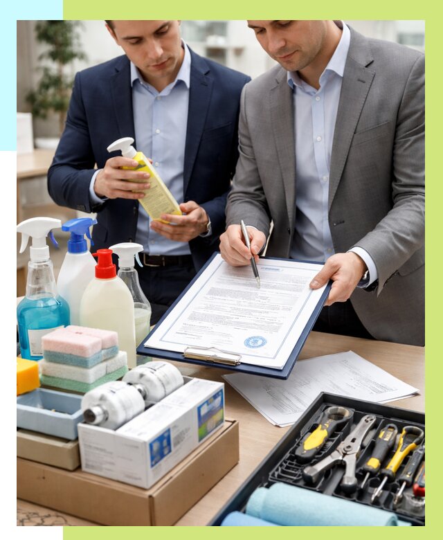 Сертификация хозяйственных товаров в Тобольске, от 18301 р. |Алешин-Тбл