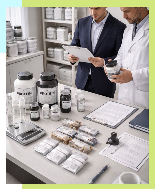 Сертификация спортивного питания в Тобольске от 15251 р., Алешин-Тбл