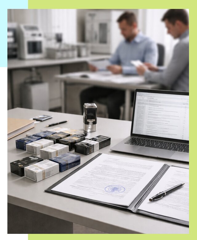 Сертификация сигарет под ключ в Тобольске от 45752 р. | Алешин-Тбл