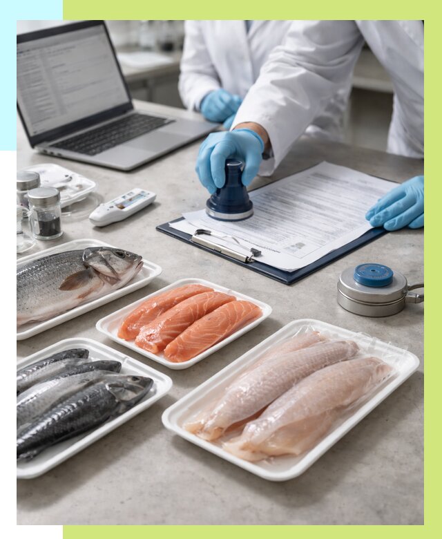 Сертификация рыбы и сертификат в Тобольске от 15251 р. | Алешин-Тбл