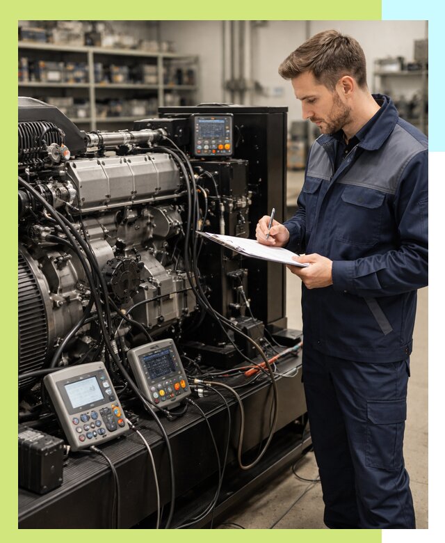 Сертификация дизельных генераторов и их оборудования в Тобольске