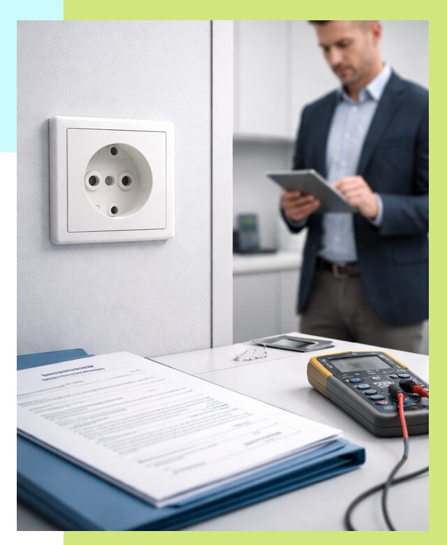 Сертификация розеток в Тобольске от 8642 р. | Алешин-Тбл