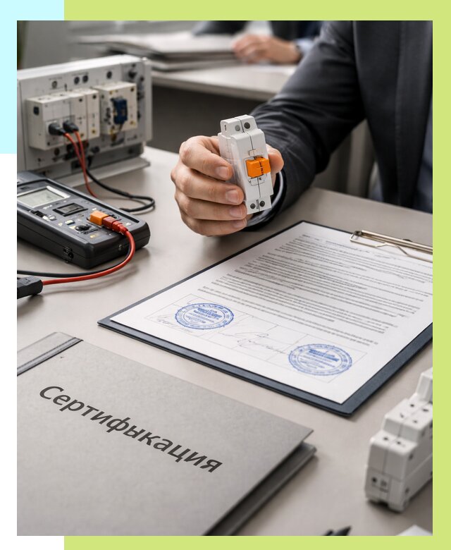 Сертификация выключателей под ключ в Тобольске от 15251 р. | Алешин-Тбл