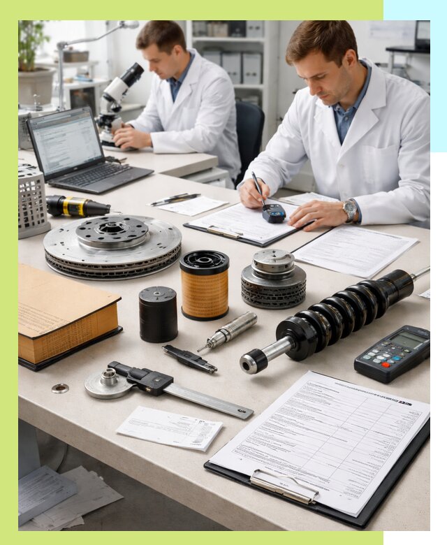 Сертификация автозапчастей и комплектующих в Тобольске по ГОСТ