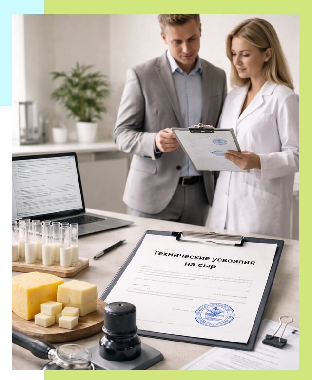 ТУ на сыры в Тобольске срочно от 12200 р. — оформление | Алешин-Тбл