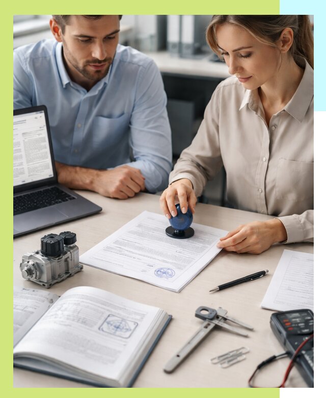 Выдача паспорта изделия и техническая экспертиза продукции в Тобольске