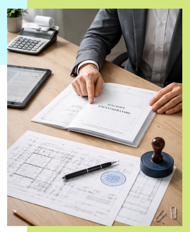 Паспорт эксплуатации в Тобольске под ключ от 4575 р. Алешин-Тбл