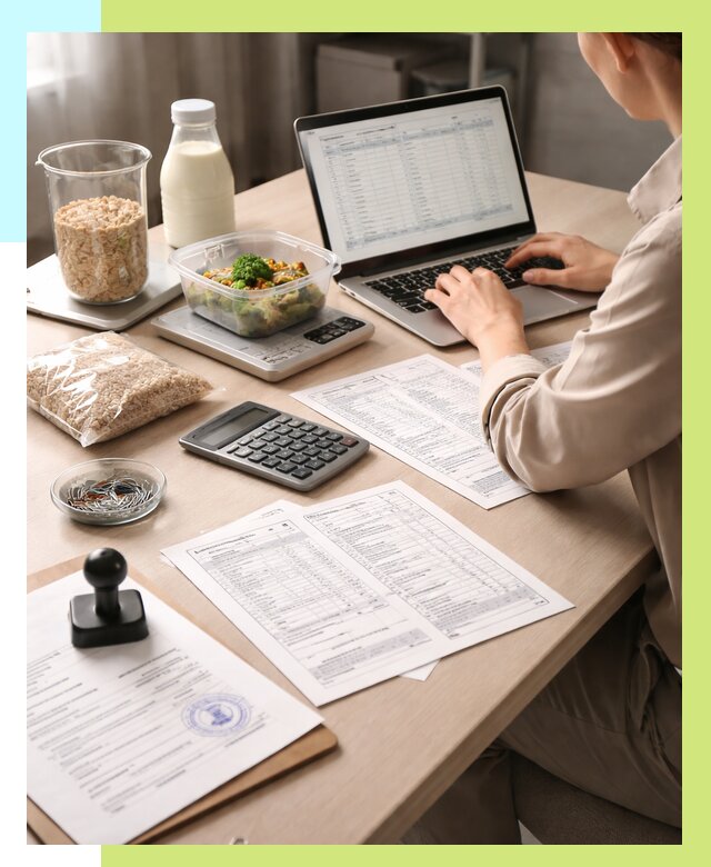 Просчет БЖУ для маркировки в Тобольске от 1525 р. | Алешин-Тбл