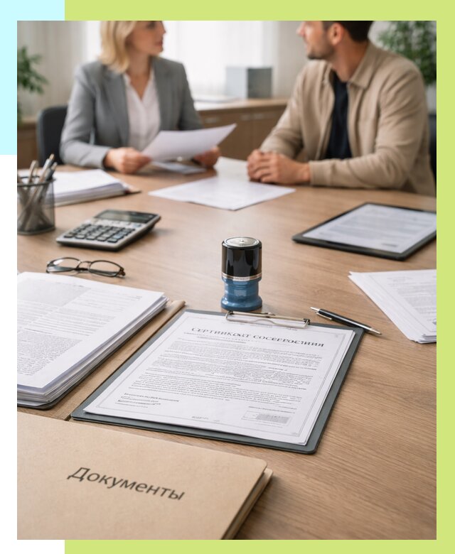 Сертификат соответствия на продукцию в Тобольске от 15251 р.|Алешин-Тбл