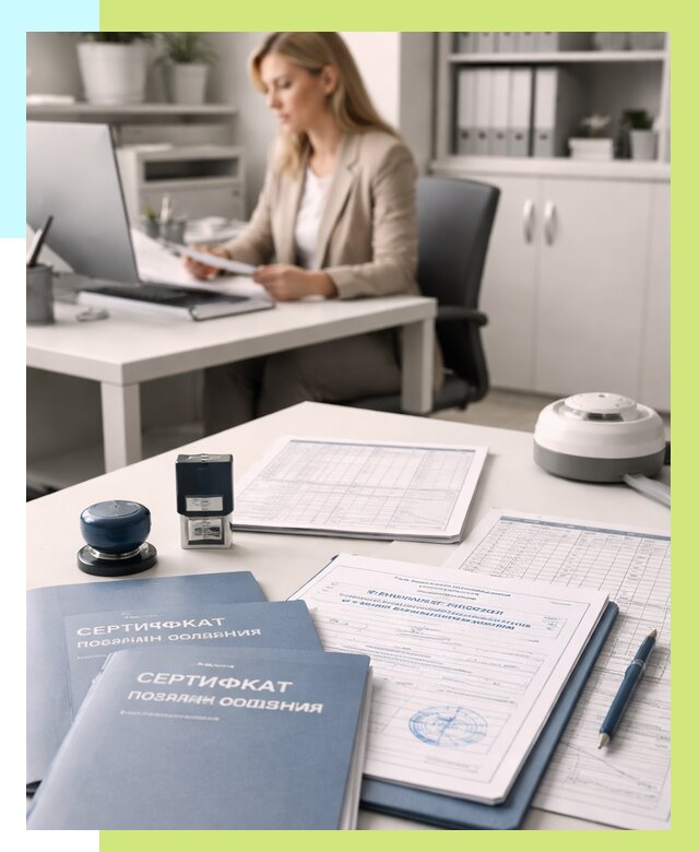 Сертификаты пожарной безопасности в Тобольске от 15251 р. | Алешин-Тбл