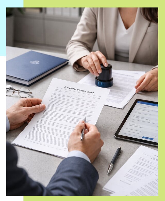 Декларация ГОСТ Р в Тобольске от 8642 р оформить в Алешин-Тбл