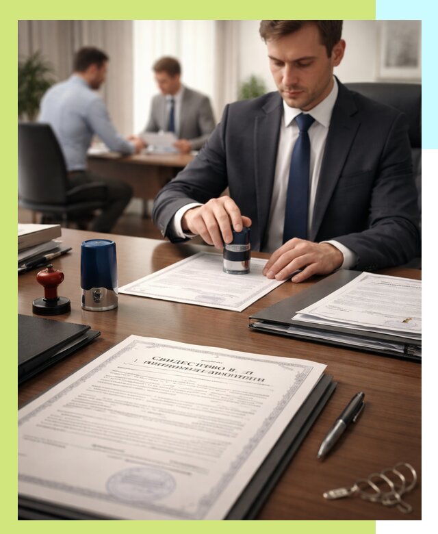 Оформление свидетельства о государственной регистрации в Тобольске