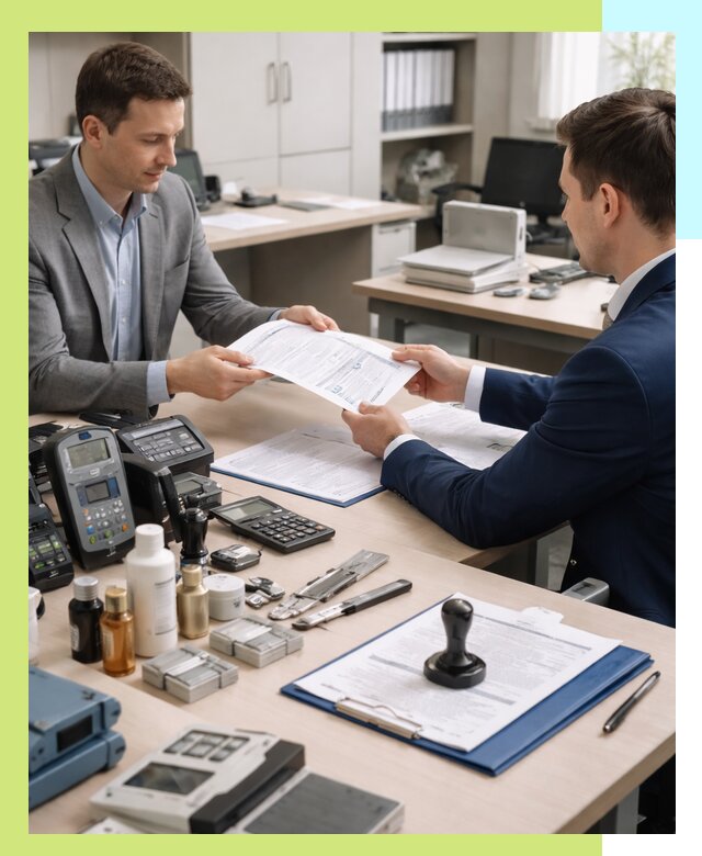 Оформление и получение заключения РЧЦ для оборудования в Тобольске