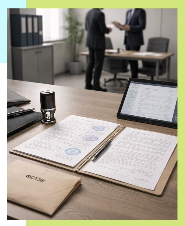 Заключение ФСТЭК в Тобольске от 25418 р. Оформить в Алешин-Тбл