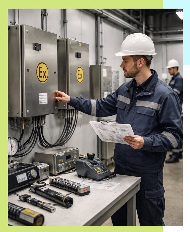 Сертификат взрывозащиты промышленного оборудования в Тобольске