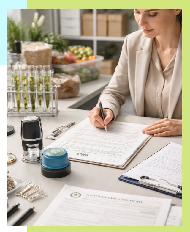 Фитосанитарный сертификат оформить в Тобольске от 4575 р. | Алешин-Тбл