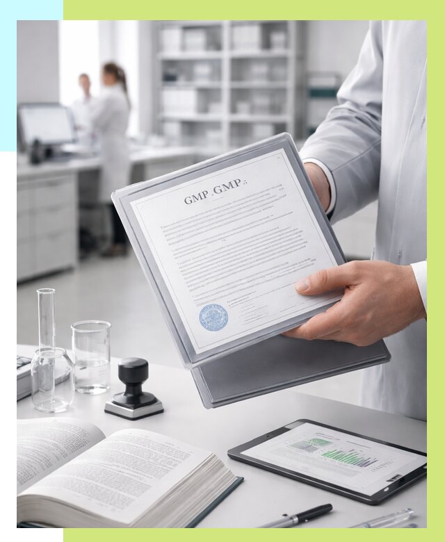 Сертификат GMP в Тобольске под ключ от 86420 р. | Алешин-Тбл