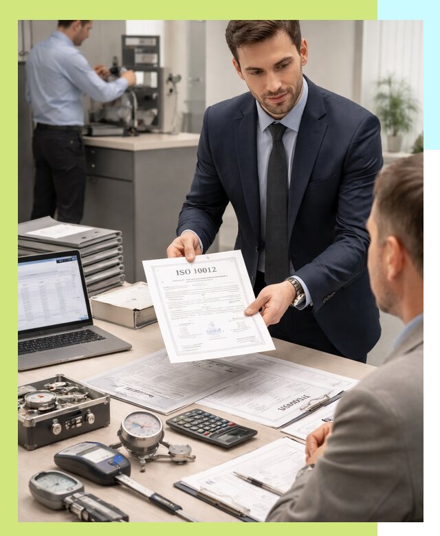Выдача сертификата ISO 10012 по требованиям метрологии в Тобольске