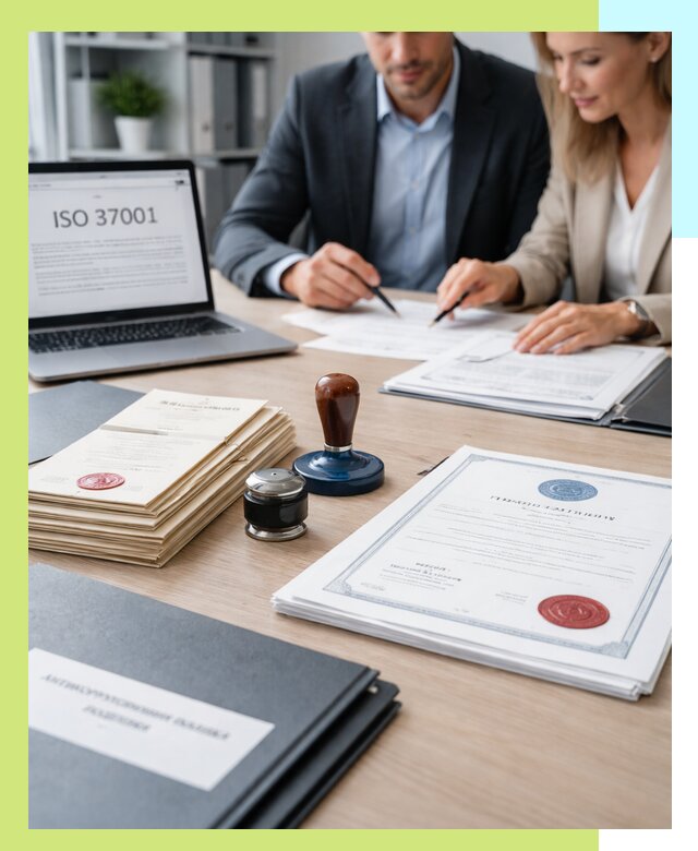 Получение сертификата ISO 37001 по системе борьбы с коррупцией в Тобольске